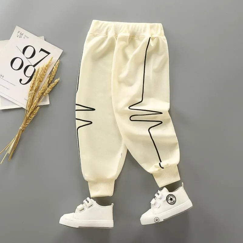 Trousers 1 3 5 7 Year Old Kids Sweatpants Boys Clothes Autumn Children Fashion Casual Bottoming Pant Toddler Girls Pants