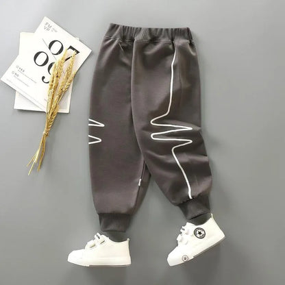 Trousers 1 3 5 7 Year Old Kids Sweatpants Boys Clothes Autumn Children Fashion Casual Bottoming Pant Toddler Girls Pants