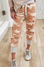 Load image into Gallery viewer, Casual Camouflage Print Draw String Capris Patchwork Bottoms(3 Colors)