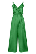 Load image into Gallery viewer, Casual Celebrities Solid Flounce V Neck Loose Jumpsuits(3 Colors)
