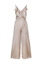 Load image into Gallery viewer, Casual Celebrities Solid Flounce V Neck Loose Jumpsuits(3 Colors)