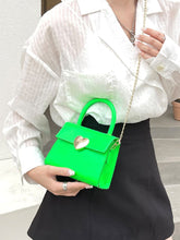 Load image into Gallery viewer, Minimalist Flap Chain Square Bag  - Women Satchels