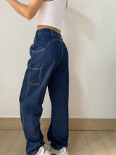 Load image into Gallery viewer, sealbeer - Retro Builder Baggy Jeans