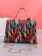 Load image into Gallery viewer, Colorblock Graphic Flap Satchel Bag  - Women Satchels