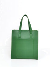 Load image into Gallery viewer, Minimalist Zipper Up Square Bag  - Women Satchels