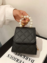 Load image into Gallery viewer, Mini Faux Pearl Beaded Chain Bag  - Women Satchels