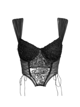 Load image into Gallery viewer, sealbeer A&amp;A Underwire Floral Corset Top