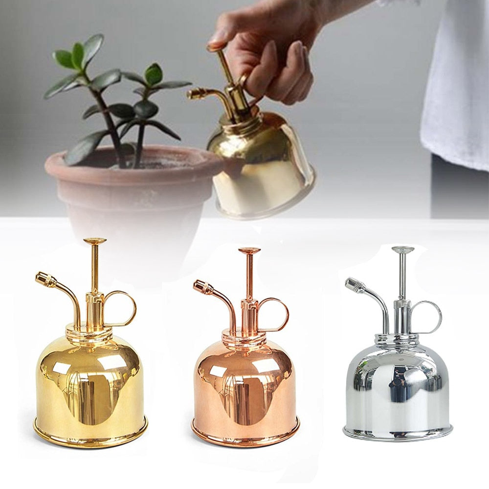 300/400/500ml Mini Plant Misting Nozzle Watering Can Water Spray Green House Hand Pressure Sprayer Water Bottle Sprayer Bottle