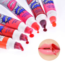 Load image into Gallery viewer, 6 Colors Amazing Moisturizer Lip Gloss Waterproof Makeup Lip Stick Long Lasting Liquid Lipstick Tint Tear Pull Lipgloss TLSM2