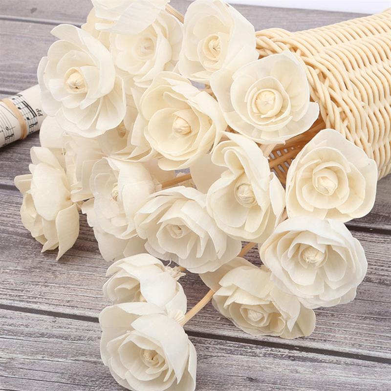 5/10Pcs Reed Diffuser Replacement Stick Wood Rattan Reeds Through Flowers Diffusers Accessories Modern DIY Home Decor