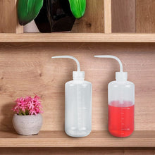 Load image into Gallery viewer, 500ML Watering Can Succulent Watering Bottle Plant Flower Squeeze Bottle with Scale Label Plastic Bend Mouth Safety Wash Bottle