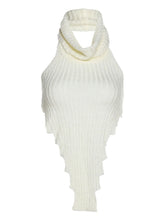 Load image into Gallery viewer, sealbeer A&amp;A Knitted High Neck Cropped Top