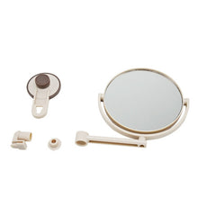 Load image into Gallery viewer, Bath Mirror Cosmetic Mirror 1X/3X Magnification Suction Cup Adjustable Makeup Mirror Double-Sided Bathroom Mirror