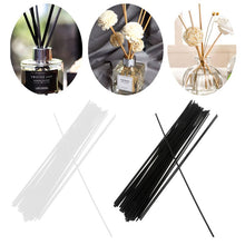 Load image into Gallery viewer, 50Pcs 30cmx3mm Fiber Sticks Diffuser Aromatherapy Volatile Rod for Home Fragrance Diffuser Dropship