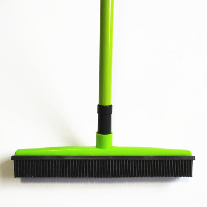 Multifunctional telescopic broom magic rubber besom cleaner pet hair removal brush home floor dust mop &amp; carpet sweeper