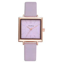 Load image into Gallery viewer, Women Watches Luxury Square Dial Rose Gold Fashion Simple Dress Wristwatch Causal Ladies Clock Gift For Girlfriend Reloj Mujer