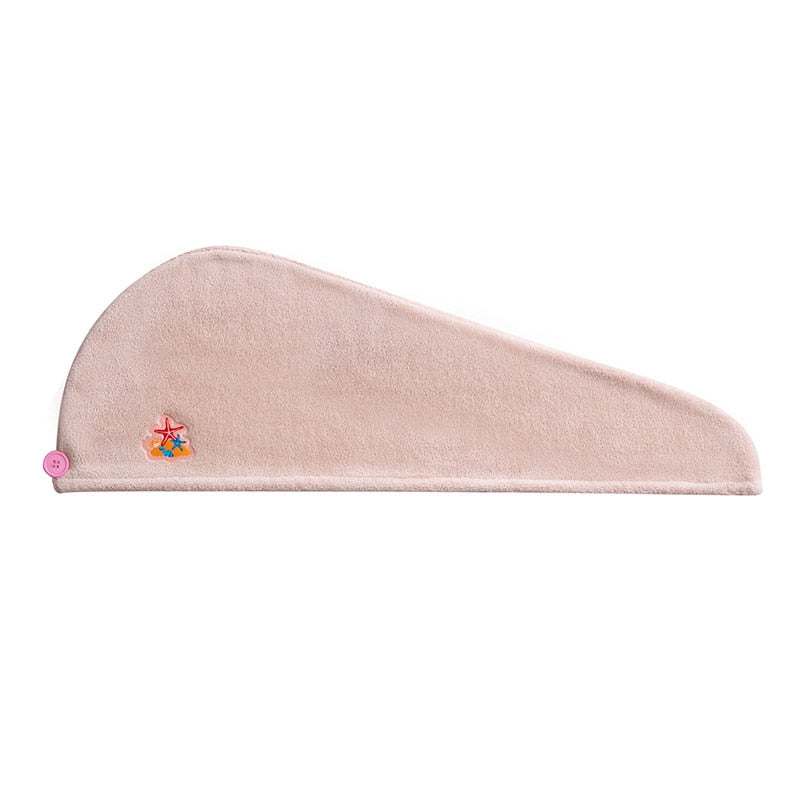 Shower Wrap Hair Drying Cap Super Absorbent Quick-drying Shower Cap Dry Hair Towel Shampoo Towel Pack Turban Cooling Towel