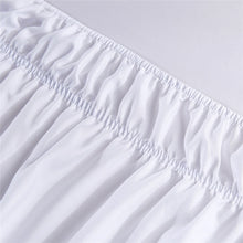 Load image into Gallery viewer, 3 Size Bed Skirt White Bed Shirts without Surface Elastic Band Single Queen King Easy On/Easy Off Bed skirt Bedding home textile