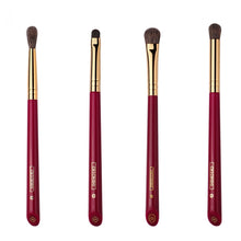 Load image into Gallery viewer, CHICHODO Makeup Brush-Luxurious Red Rose series-Selected Natural Animal Hair Eye Brushes Set-Professional Eye Make Up Brush