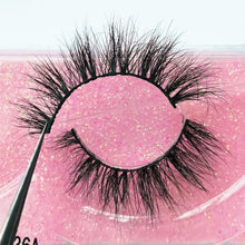 Load image into Gallery viewer, YSDO 1 Pair 3D Mink Eyelashes Fluffy Dramatic Eyelashes Makeup Wispy Mink Lashes Natural Long False Eyelashes Thick Fake Lashes