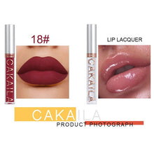 Load image into Gallery viewer, 10-Pack Matte Liquid Lip Gloss Nude Lipstick Long Lasting Non-stick Cup Makeup Not Fade Lip Glaze Kit Gifts
