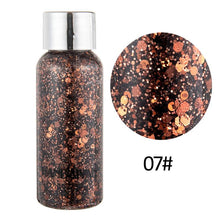 Load image into Gallery viewer, Eye Glitter Nail Hair Face Shining Sequins Shimmer Gel Body Decoration Moon Diamond Fragment Party Festival Makeup Accessories