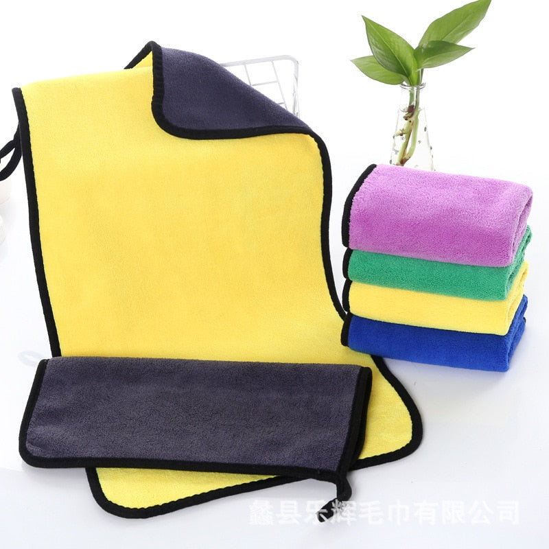 Pet Bath Towels Are Easy To Clean, Super Absorbent, Thick Cat And Dog Bathrobes, Soft Dog Blankets, Quick-Drying Supplies