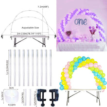 Load image into Gallery viewer, Balloon Arch Balloons Ring Stand for Baby Shower Wedding Decoration Balloons Round Hoop holder birthday party baloon ballon