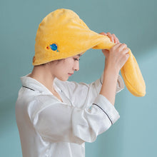 Load image into Gallery viewer, Shower Wrap Hair Drying Cap Super Absorbent Quick-drying Shower Cap Dry Hair Towel Shampoo Towel Pack Turban Cooling Towel