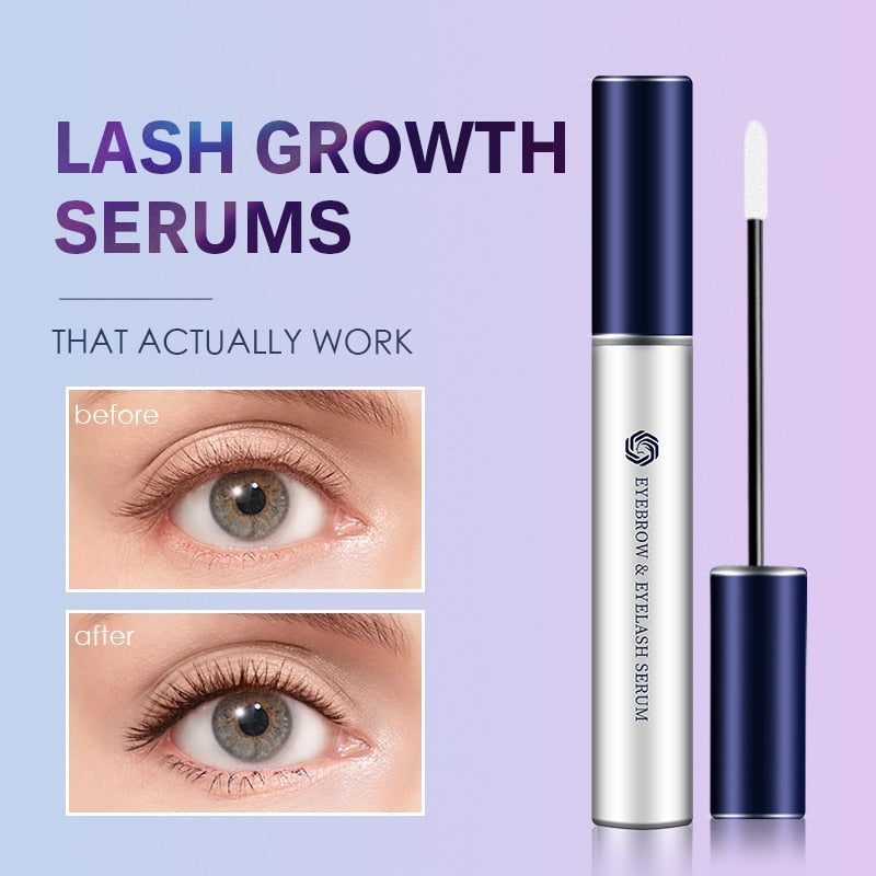 Eyelash Growth Serum Liquid Eyelash Eyebrow Enhancer Treatment Lash Lift Eyes Lashes Care Mascara Longer Thicker Nourishing