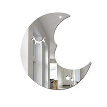 Load image into Gallery viewer, Nordic Cartoon Decorative Mirror Bathroom Baby Room Rabbit Wood Acrylic Mirror Frame Creative Home Art Wall Decorations Artwork