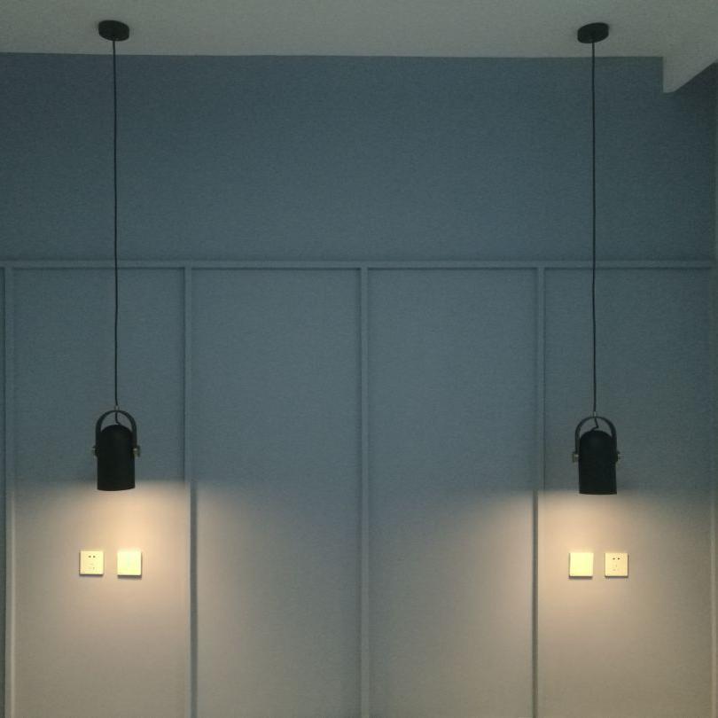 1 pcs LED Spotlight E27 porch light for Clothing Shop Bedroom Nordic hanging lamp Modern Office Single Bar cafe picture lighting