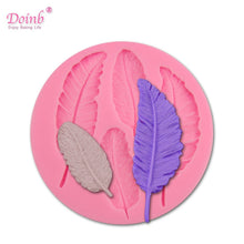 Load image into Gallery viewer, Birds Feather Sugar Buttons Silicone Mold DIY Fondant Cake Decorating Tools Chocolate Gumpaste Lace border Mold Baking Utensils