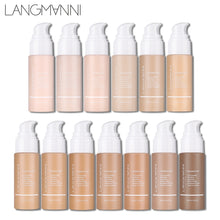 Load image into Gallery viewer, Langmanni 30ml Liquid Foundation Soft Matte Concealer 13 Colors Primer Base Professional Face Make up Foundation Contour Palette
