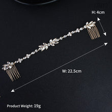 Load image into Gallery viewer, Miallo  Classic Wedding Long Hair Combs Austrian Crystal Bendable Bride Hair Jewelry Accessories Women Hairpins Hairpieces