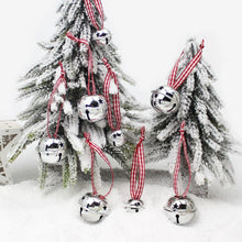 Load image into Gallery viewer, HUADODO 6Pcs Christmas Jingle Bells Xmas tree Pendants Ornaments Gift for Christmas Decorations New Year Party Kids Toys
