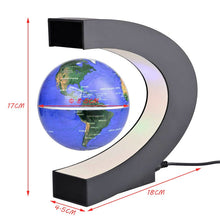 Load image into Gallery viewer, Floating Magnetic levitation Globe Light World Map Electronic Antigravity levitating Lamp Home Decoration novelty lights Gifts