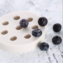 Load image into Gallery viewer, 1PC Blueberry Fondant Silicone Mold 3D Craft Cake Decorating Tools DIY Cake Baking Tool Chocolate Biscuits Mold B044/B045