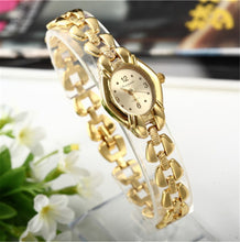 Load image into Gallery viewer, Women Bracelet Watch Mujer Golden Relojes Small Dial Quartz Leisure Popular Wristwatch Hour Female Ladies Elegant Relogio Clock