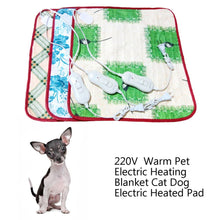 Load image into Gallery viewer, NEW Pet Dog Cat Waterproof Electric Heating Pad Body Winter Warmer Mat Bed Blanket Animals Bed Heater Accessories