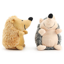 Load image into Gallery viewer, Hedgehog Soft Plush Dog Toys Small/Large Dogs Interactive /Squeaky Sound Toy Chew Bite Resistant toy Pets Accessories Supplies