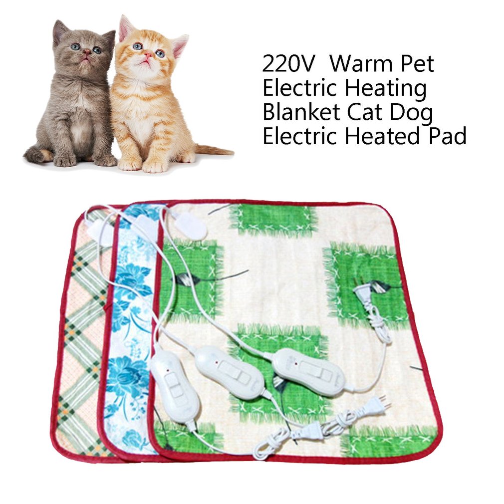 NEW Pet Dog Cat Waterproof Electric Heating Pad Body Winter Warmer Mat Bed Blanket Animals Bed Heater Accessories