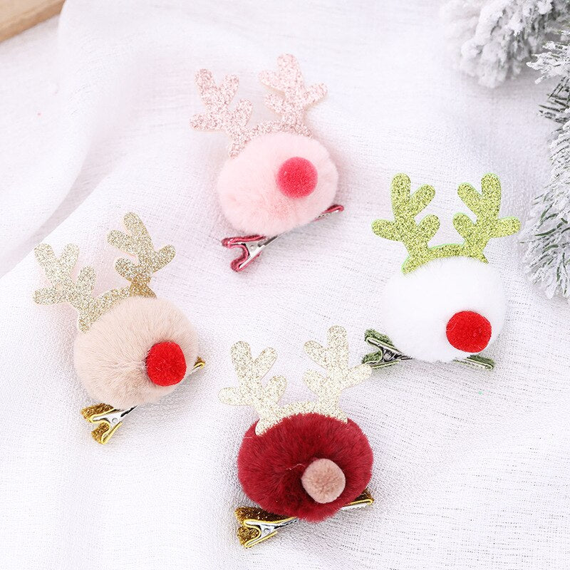 Christmas Headband Adornment Cute Antler Festival Style Headband Reindeer Ornaments Party Horns Cosplay Accessories