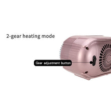 Load image into Gallery viewer, Creative mini portable heater desktop heater 3 seconds 800W fast heating winter heater PTC ceramic home office hot fan
