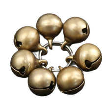 Load image into Gallery viewer, 10/20PCS  ChristmasPendant Brass Loose Beads Smal Jingle Bell for Cat Key Ring Ornament  Festival home Decoration Supplies