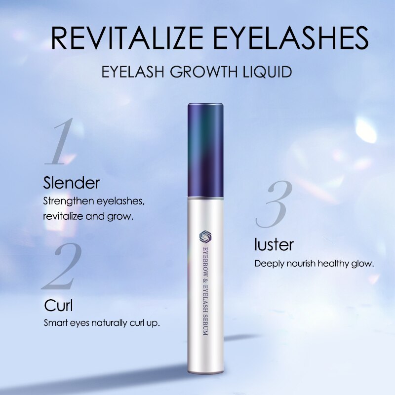 Eyelash Growth Serum Liquid Eyelash Eyebrow Enhancer Treatment Lash Lift Eyes Lashes Care Mascara Longer Thicker Nourishing