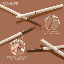 Load image into Gallery viewer, FOCALLURE Professional Ultimate Black Liquid Eyeliner Long-lasting Waterproof Quick-dry Eye Liner Pencil Pen Makeup Beauty Tools