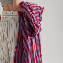 Load image into Gallery viewer, Luxurious Towels Plaid Retro Checkerboard Cotton Bathrobe Women Robe Soft Sleepwear Kimono Warm Bath Robes Coat Towel Homewear