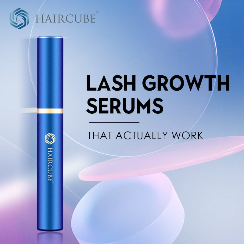 HAIRCUBE Eyelashes Growth Serum Eyelash Nourishing Essence For Eyelashes Growth Enhancer Lengthening Thicker Longer Eye Lashes