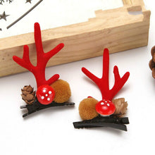 Load image into Gallery viewer, Christmas Headband Adornment Cute Antler Festival Style Headband Reindeer Ornaments Party Horns Cosplay Accessories